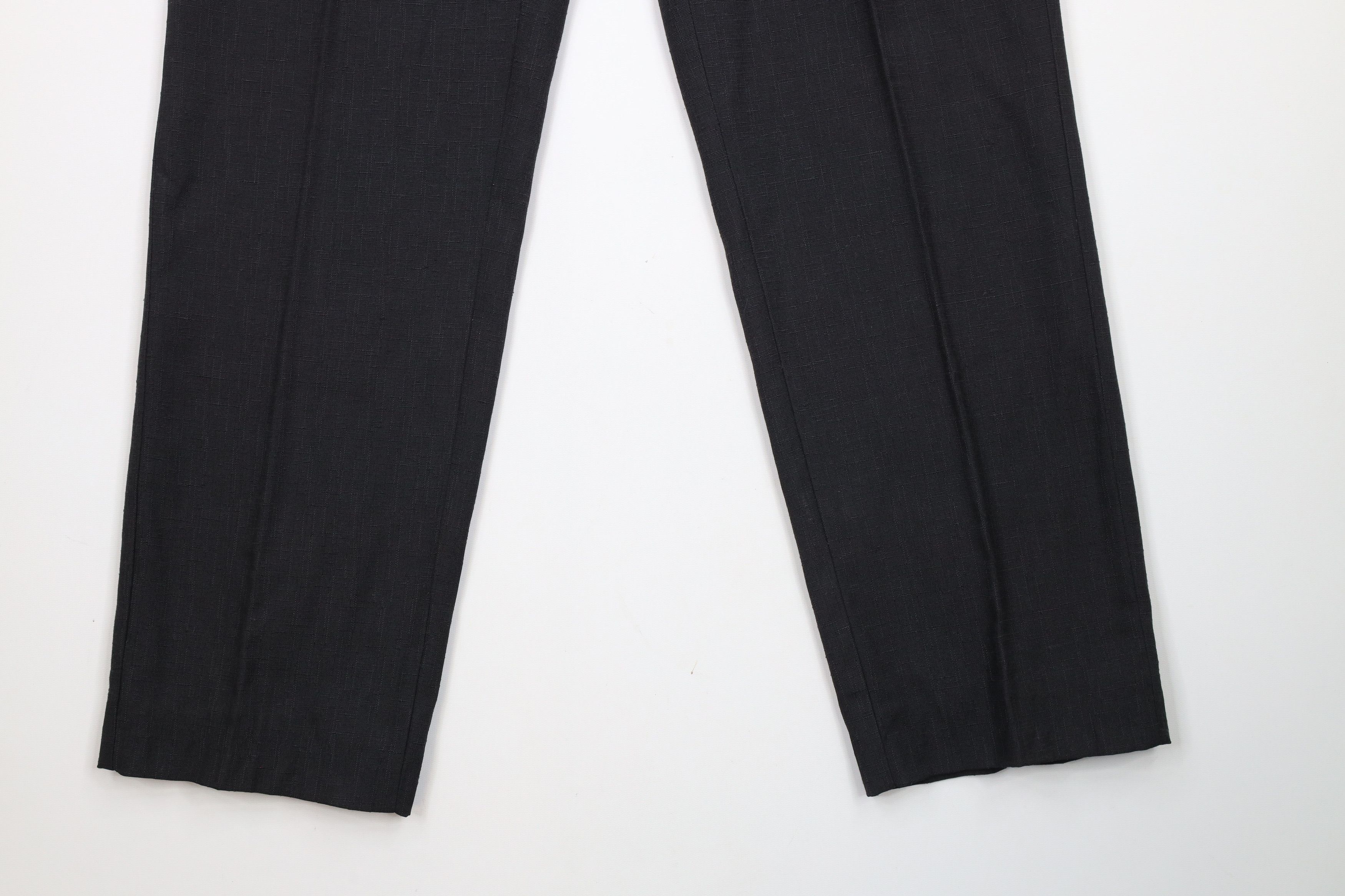 Vintage Vintage 80s 90s Rockabilly Fleck Chino Pants Black USA Size US 34 / EU 50 - 4 Thumbnail