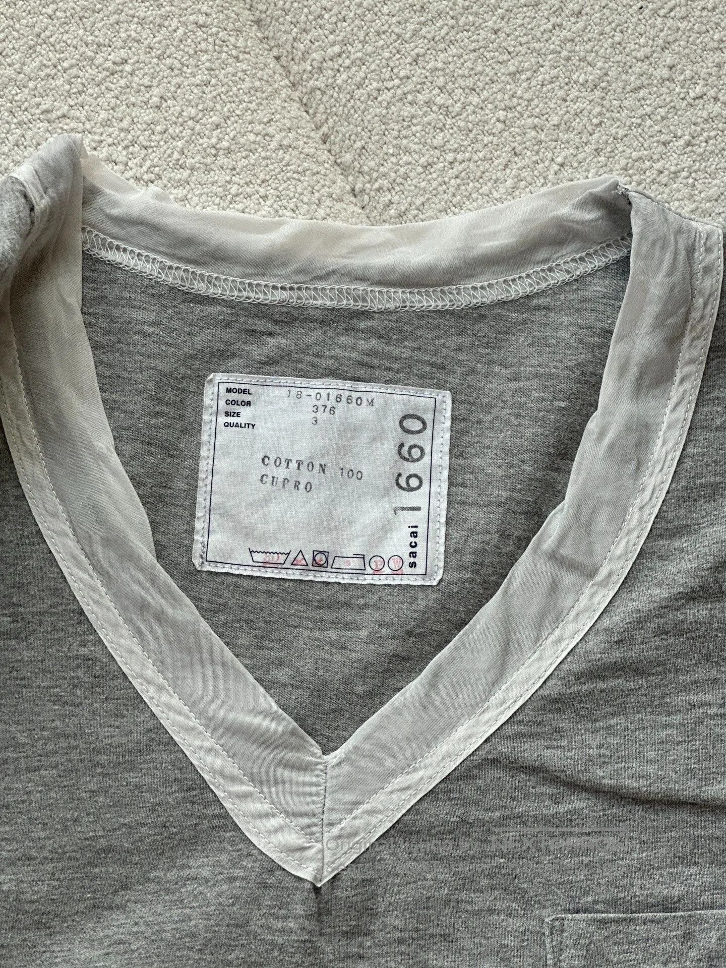 Sacai Sacai Men's V. Size US L / EU 52-54 / 3 - 4 Thumbnail