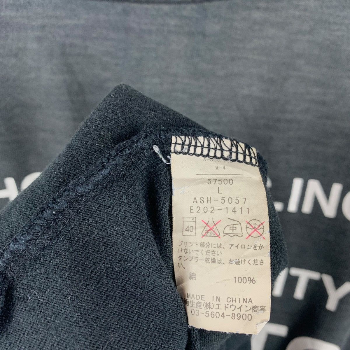Japanese Brand × Schott Vintage SCHOTT PERFECTO spellout tee Size US L / EU 52-54 / 3 - 11 Thumbnail
