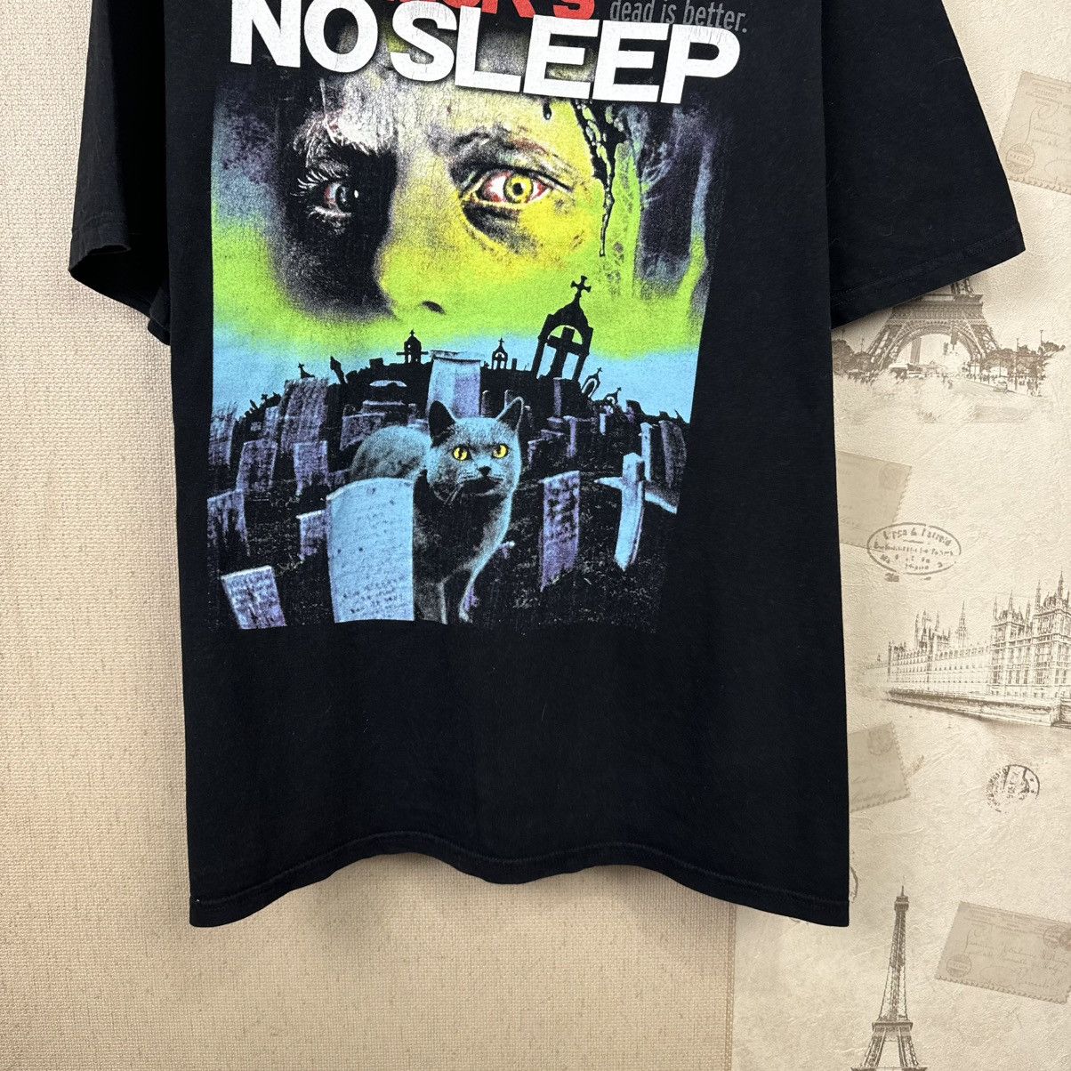 Other Dahmers No Sleep T shirt Graphic Print Recodrs Movie XL Size US XL / EU 56 / 4 - 13 Thumbnail