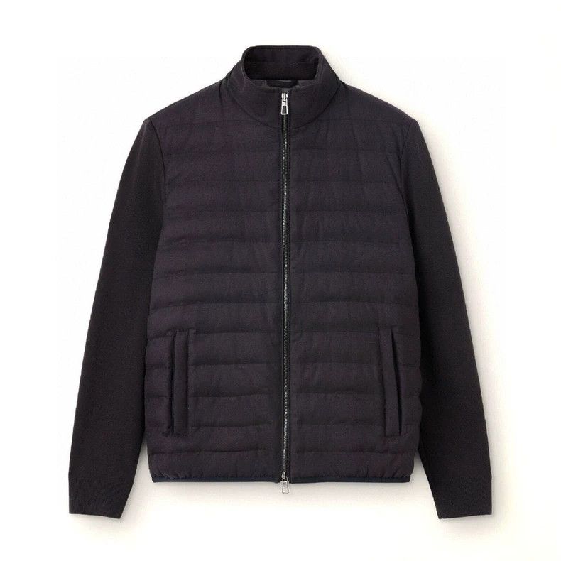LORO PIANA King's gift: a 12 micron thin down cotton jacke