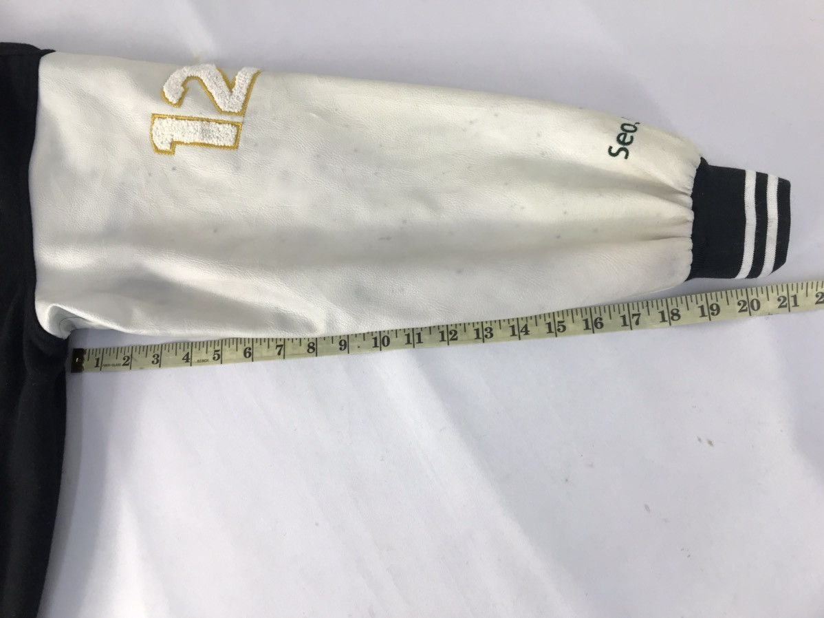 Japanese Brand Vtg Dankook University Varsity Jacket Leather Snap Button Size US L / EU 52-54 / 3 - 17 Thumbnail