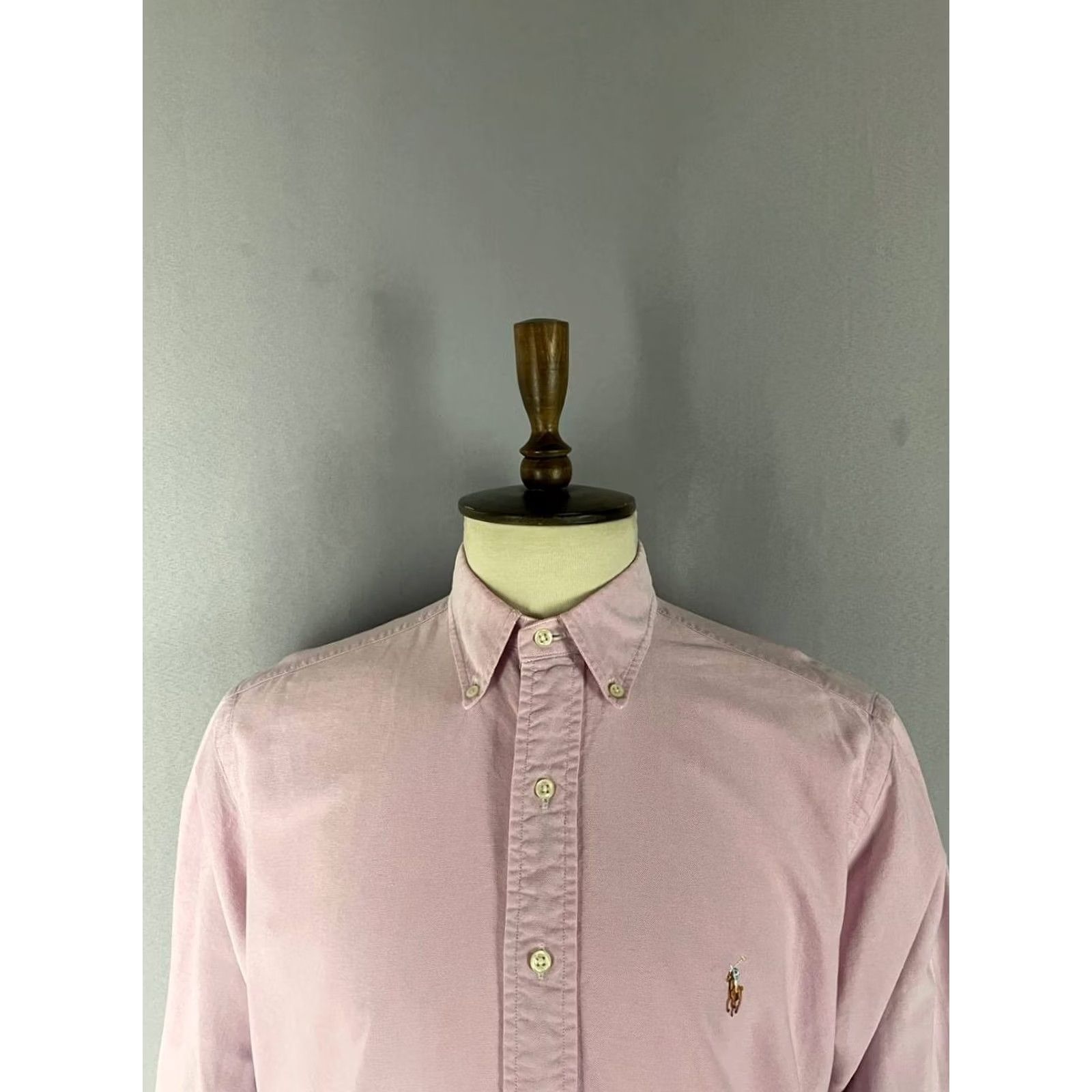 Polo Ralph Lauren Polo Ralph Lauren Shirt Mens 34 Pink Casual Size Cotton Long Sleeve Button Size US S / EU 44-46 / 1 - 5 Thumbnail