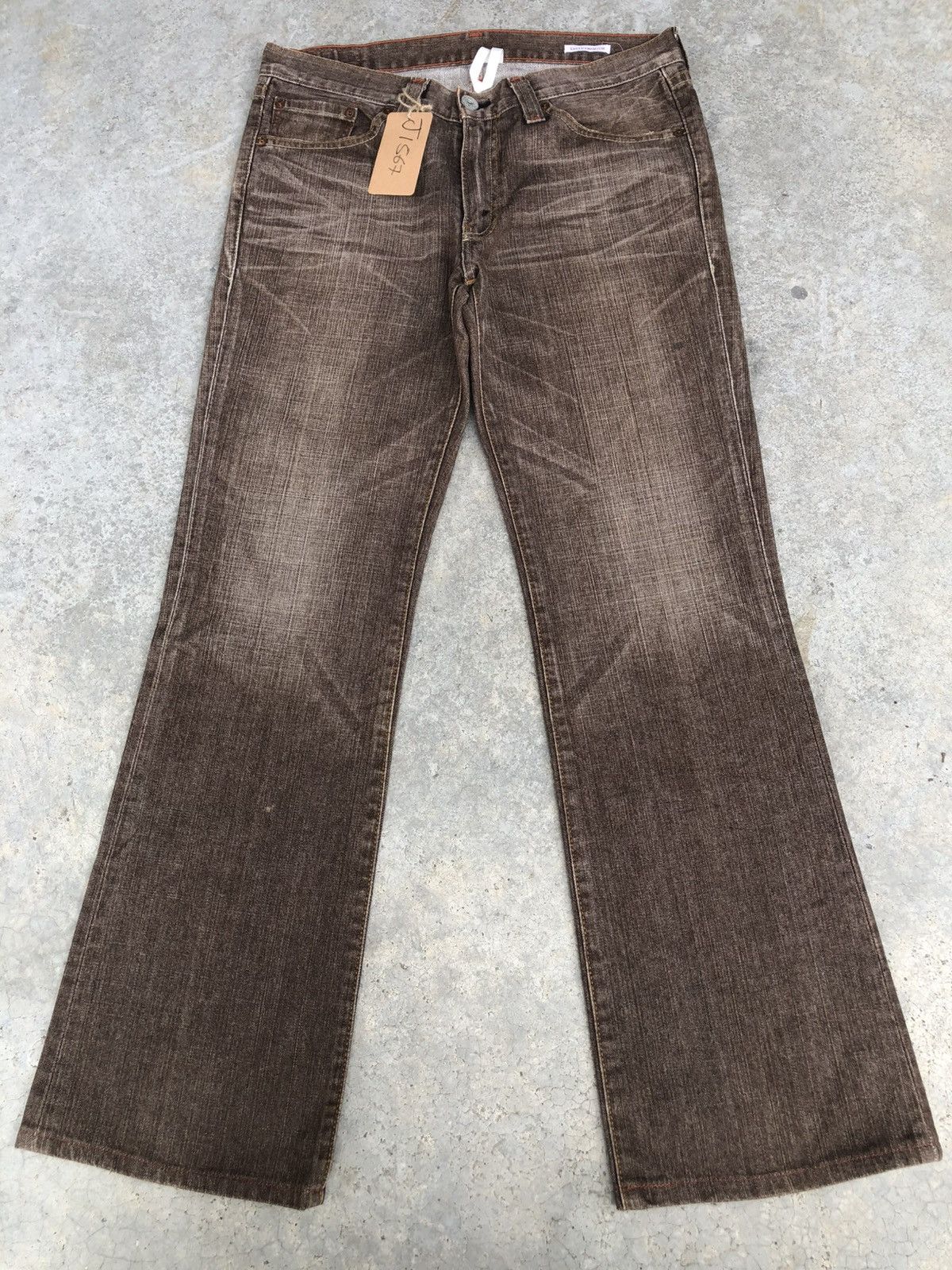 If Six Was Nine Levis 517 Flared Jeans Distressed Jeans Size US 34 / EU 50 - 1 Thumbnail