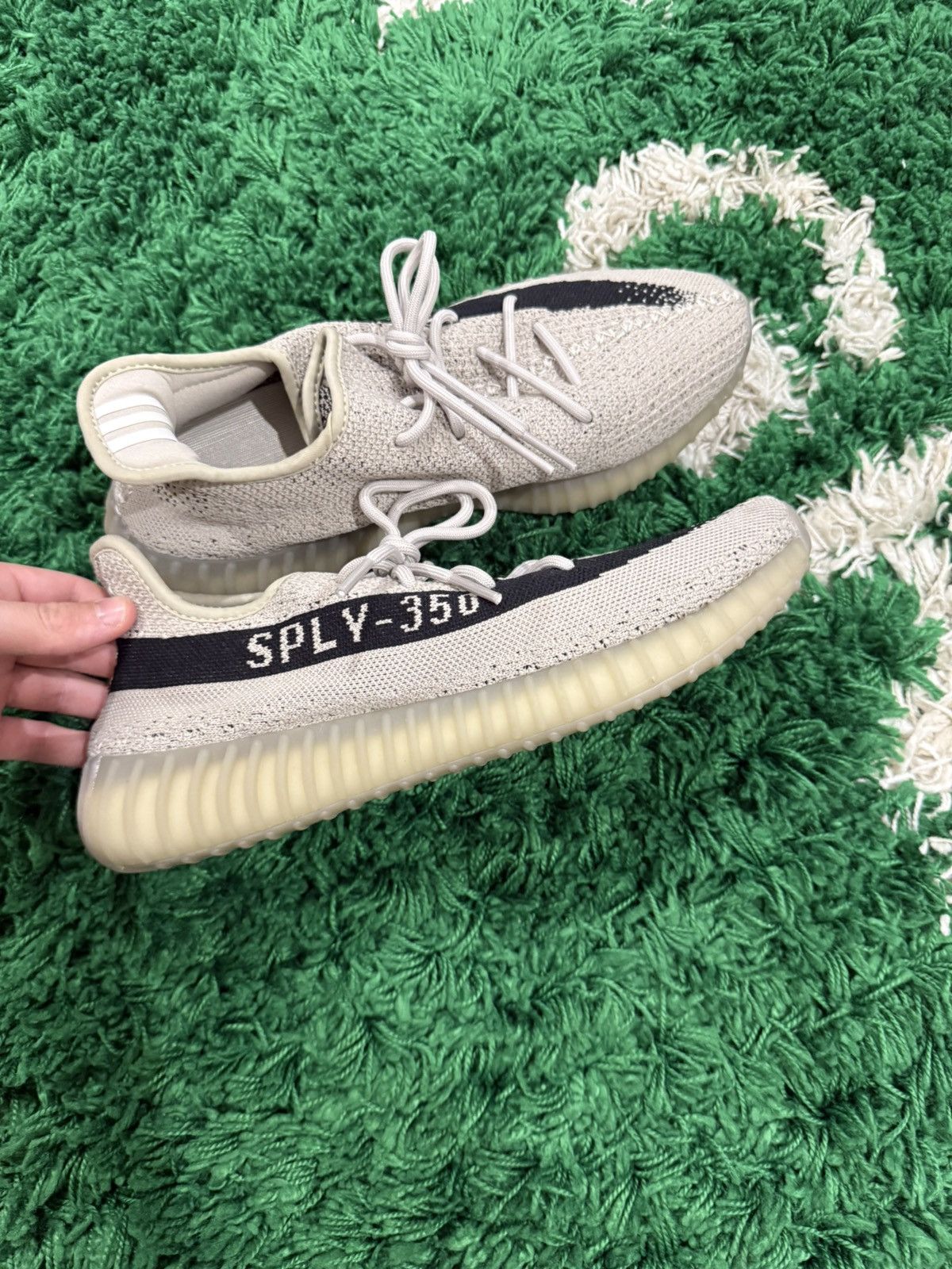 Adidas ADIDAS YEEZY BOOST 350 V2 'SLATE' Size US 10.5 / EU 43-44 - 3 Thumbnail