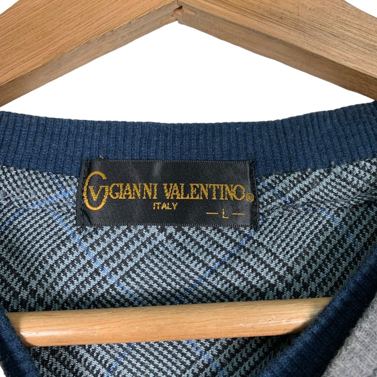 Gianni Valentino GIANNI VALENTINO Embroidery Big Logo Sweatshirt #0554-C26 Size US L / EU 52-54 / 3 - 9 Thumbnail