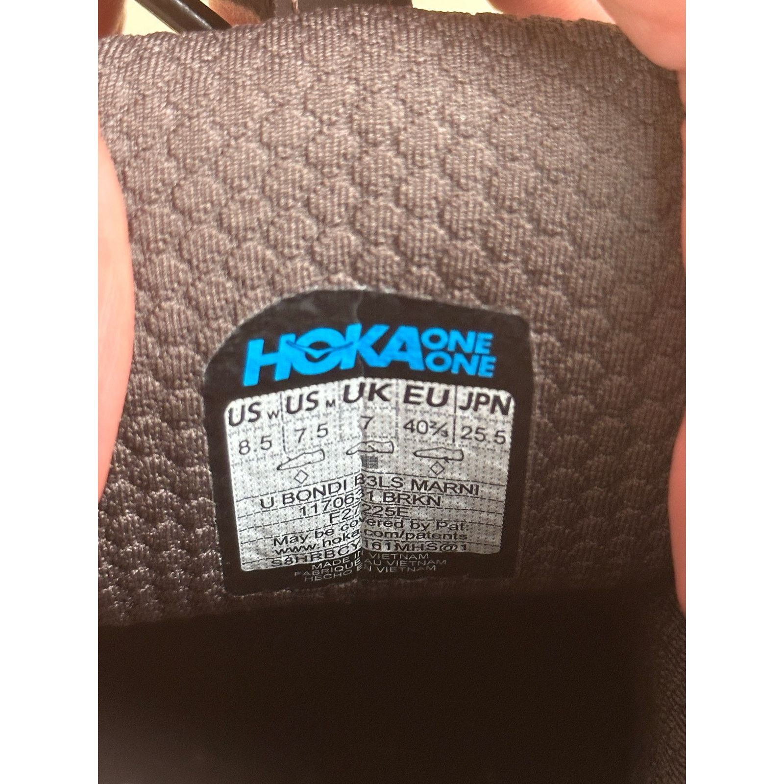 Hoka HOKA x Marni Bondi B3LS Bracken Sneaker - Size 7.5M - NEW Size US 7.5 / EU 40-41 - 9 Thumbnail