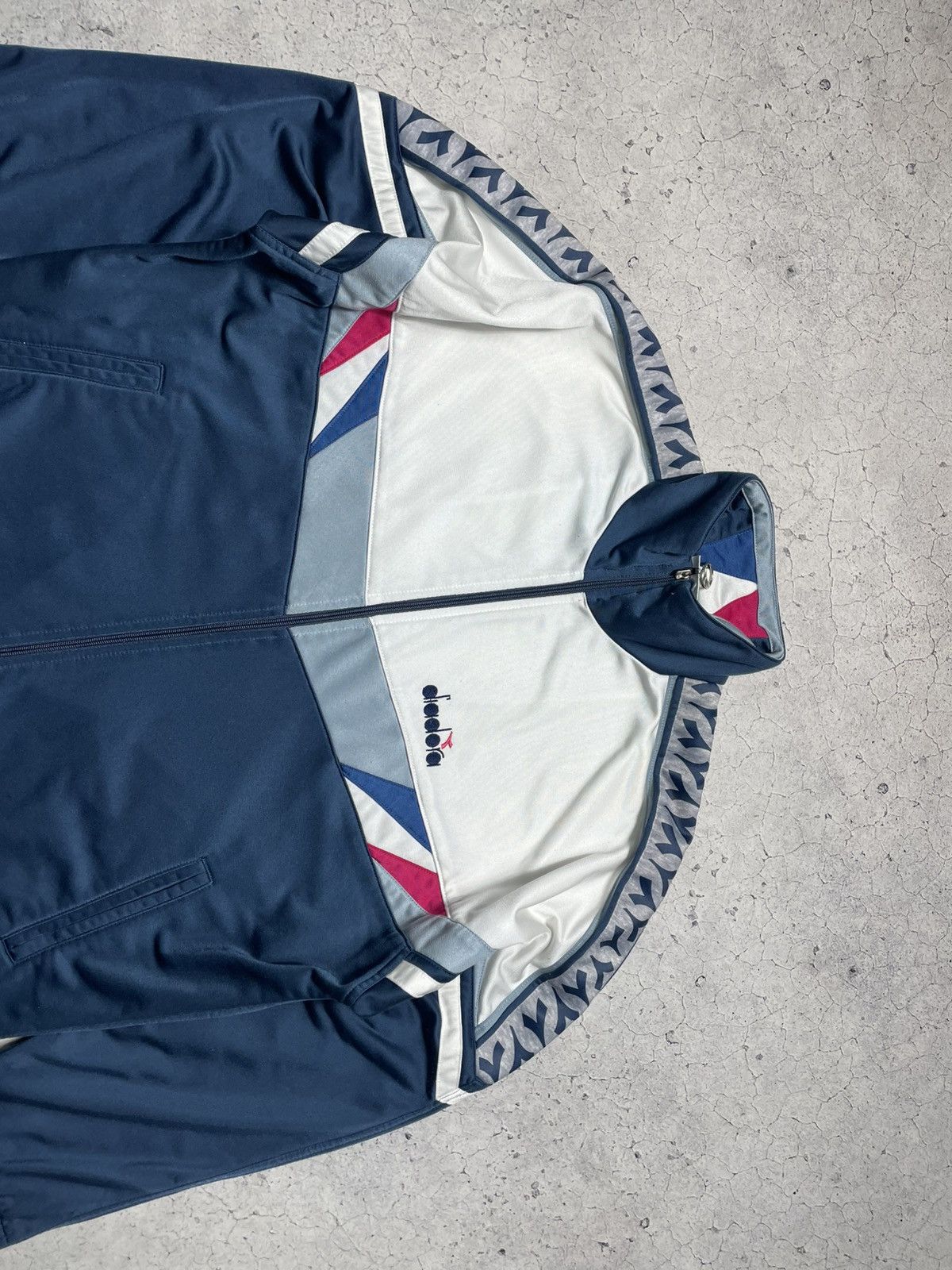 Diadora Vintage 90s Track Suit Diadora Jacket And Pants Size US L / EU 52-54 / 3 - 5 Thumbnail