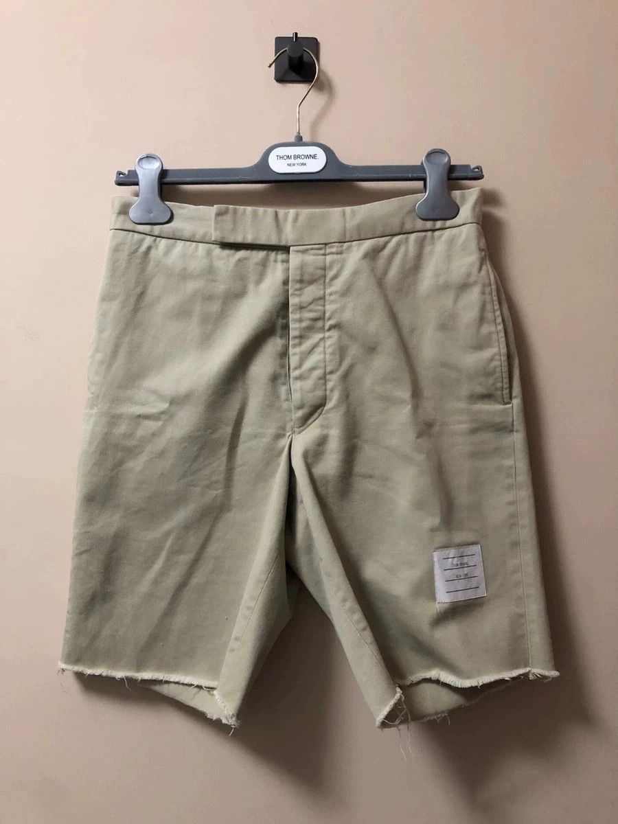 Thom Browne Thom Browne Khaki Men's Shorts Size US 26 / EU 42 - 1 Thumbnail