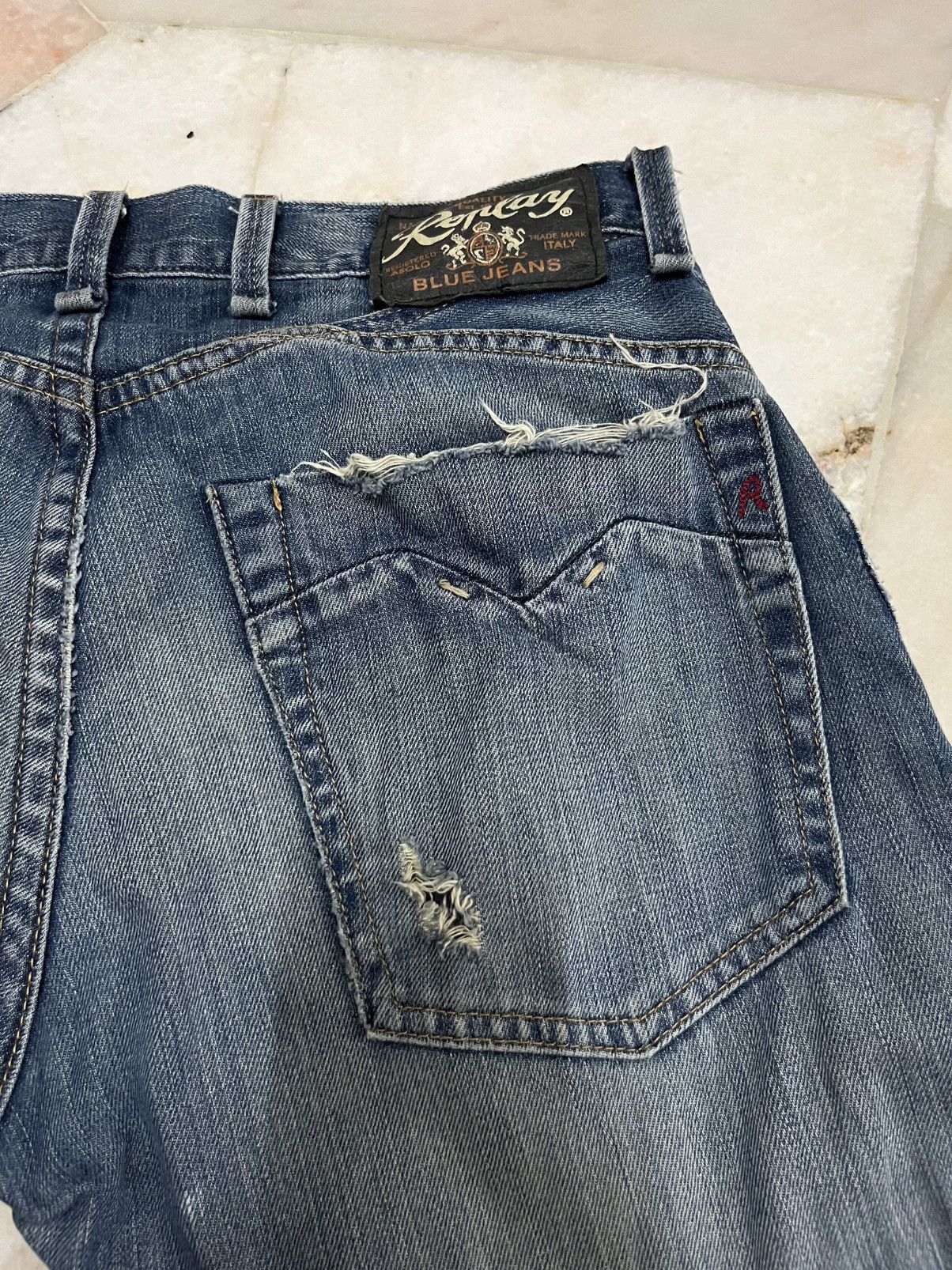 Replay REPLAY JEANS DISTRESSED Size US 33 - 10 Thumbnail