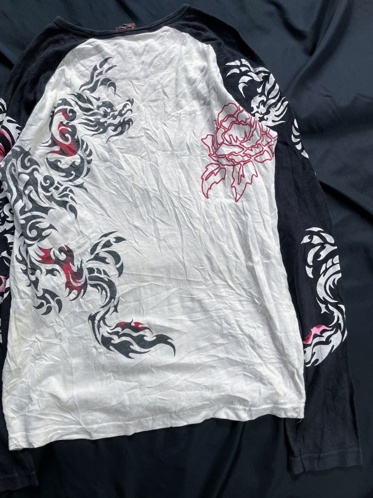 Beauty Beast JAPANESE OBLO TATTOO JAPAN STYLE LONG SLEEVE Size US XL / EU 56 / 4 - 12 Thumbnail