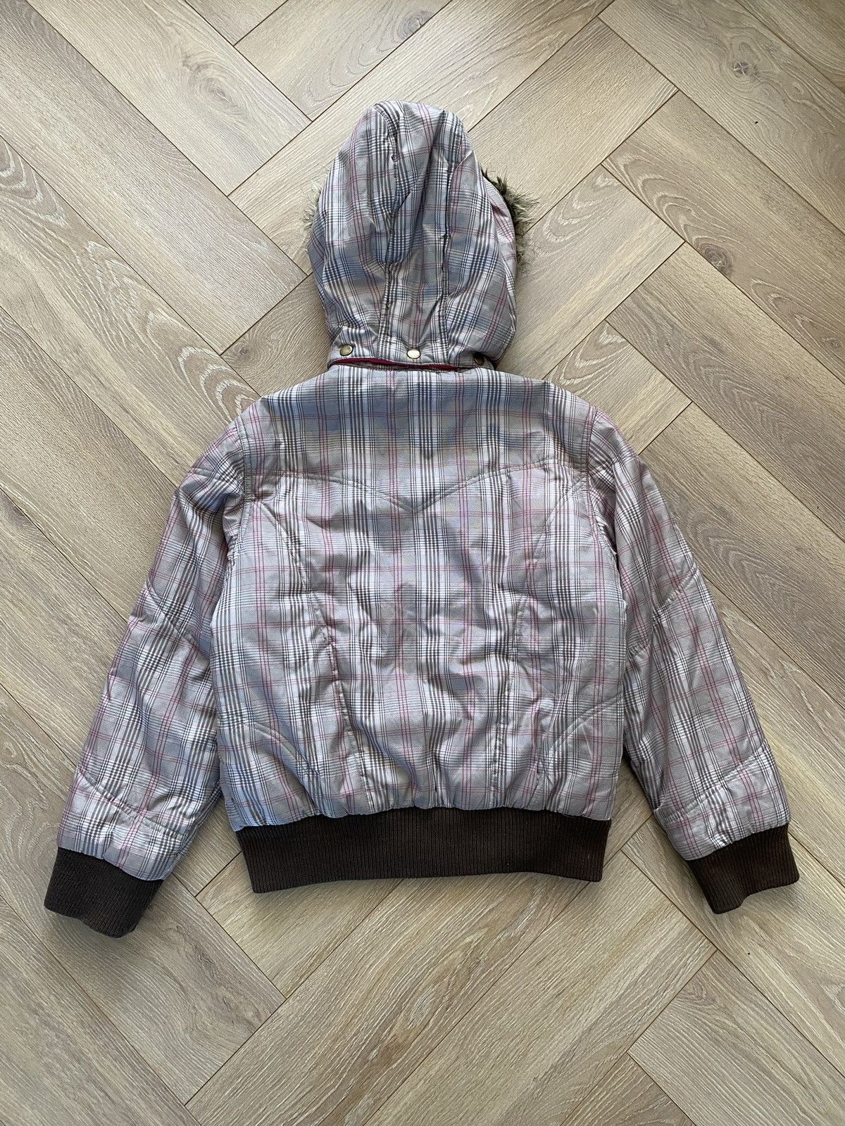 Other Retro 00s Bomber Hoodie Affliction Cyber Baggy Drip Swag Size S / US 4 / IT 40 - 6 Thumbnail