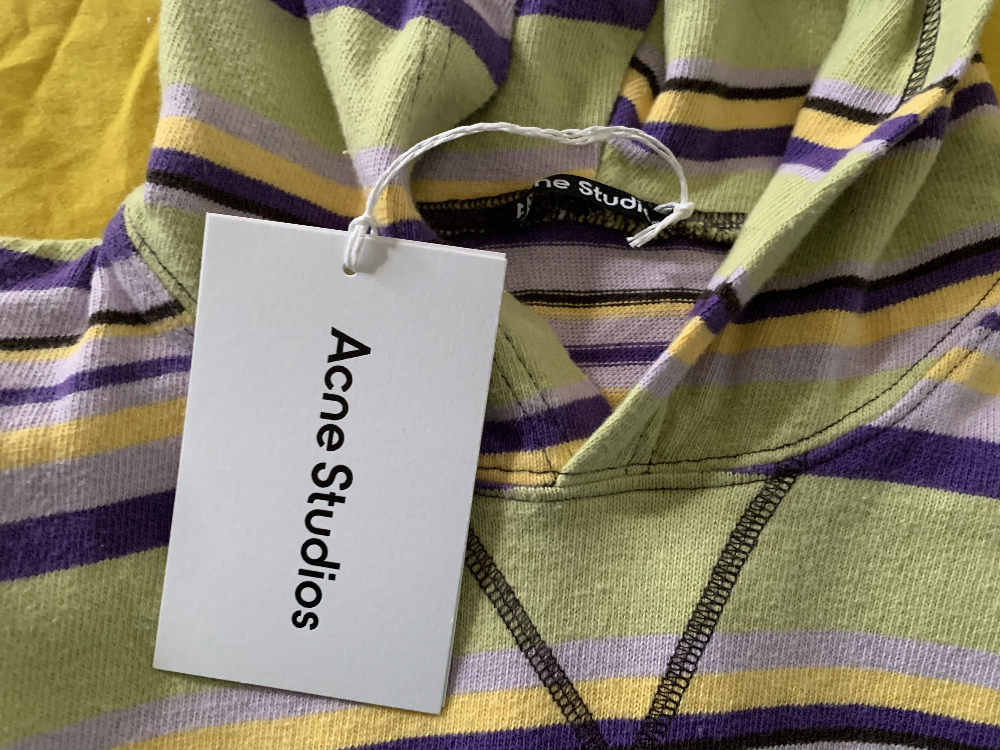 Acne Studios Acne-Studios Striped Hoodie Size US M / EU 48-50 / 2 - 5 Thumbnail