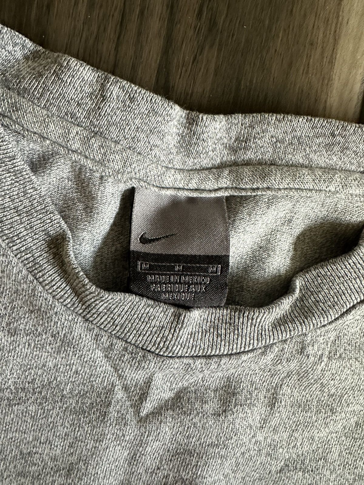 Nike × Vintage Vintage Y2K Nike Soccer swoosh T shirt Size US M / EU 48-50 / 2 - 3 Thumbnail