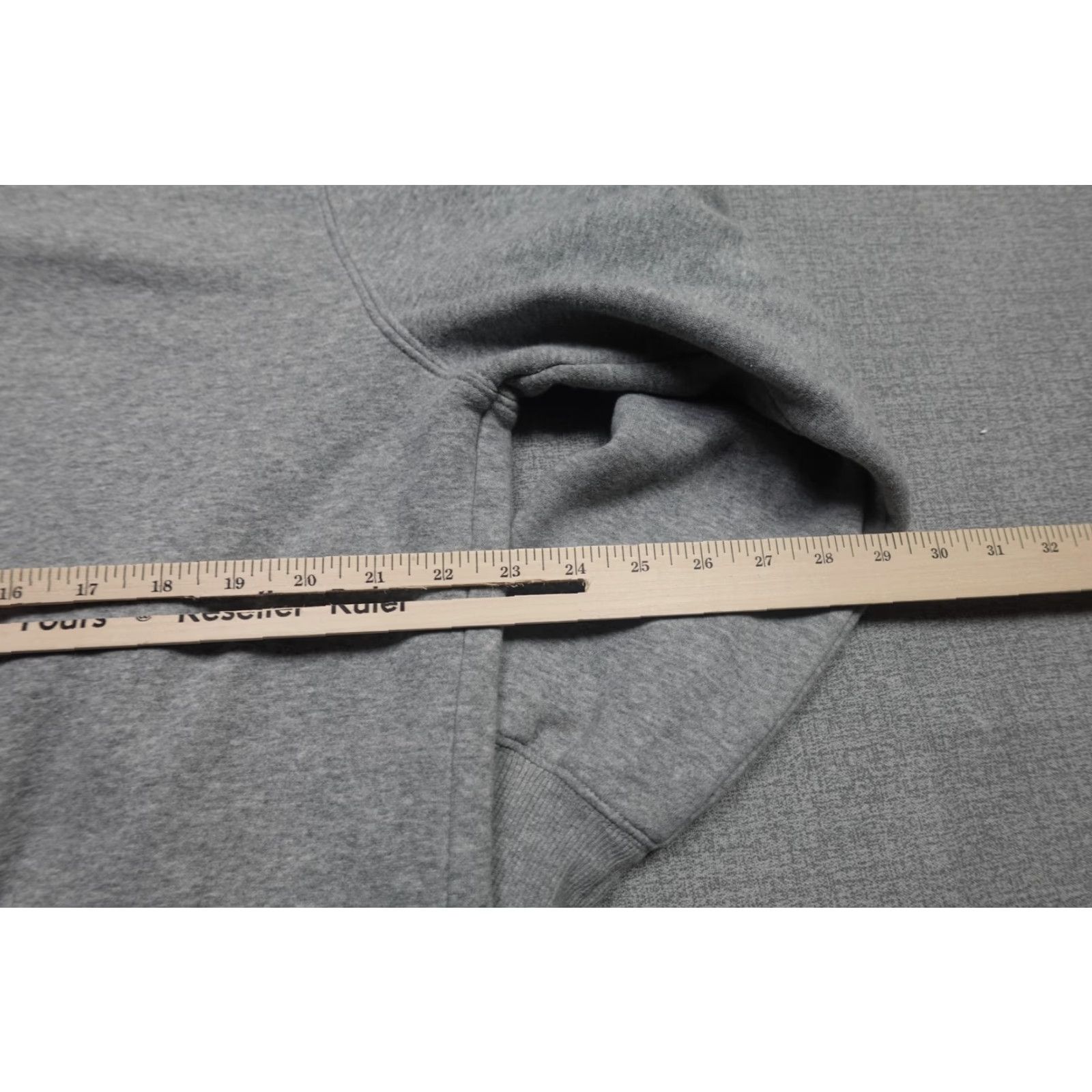 Nike Nike Center Swoosh Sweatshirt Mens Large Gray Fleece Pullover Hoodie Kangaroo Size US L / EU 52-54 / 3 - 6 Thumbnail