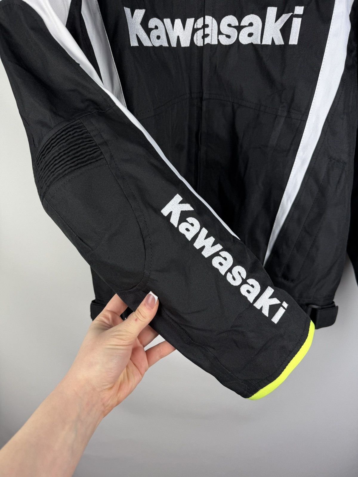Other Kawasaki Men’s Big Logo Racing Motorcycle Jacket Size M Size US M / EU 48-50 / 2 - 9 Thumbnail