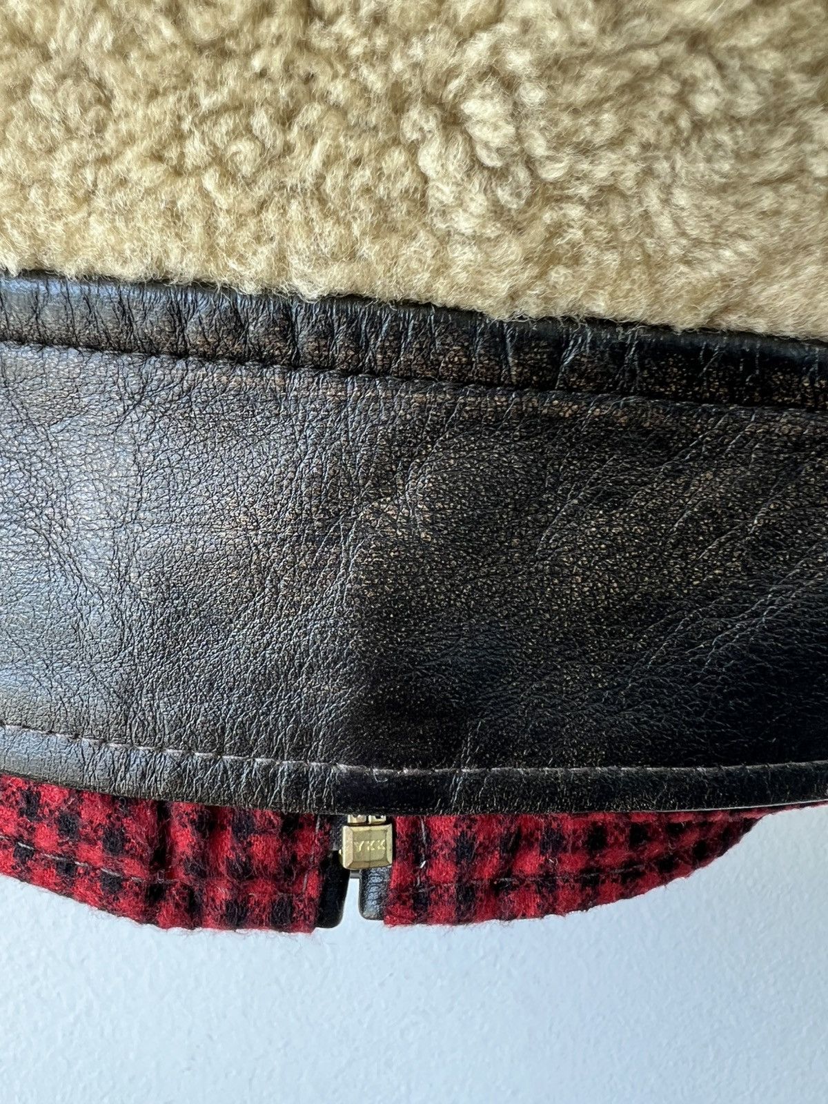 RRL Ralph Lauren NWT RRL Ralph Lauren Shearling-Paneled Leather Jacket Size 2 Size XS / US 0-2 / IT 36-38 - 7 Thumbnail