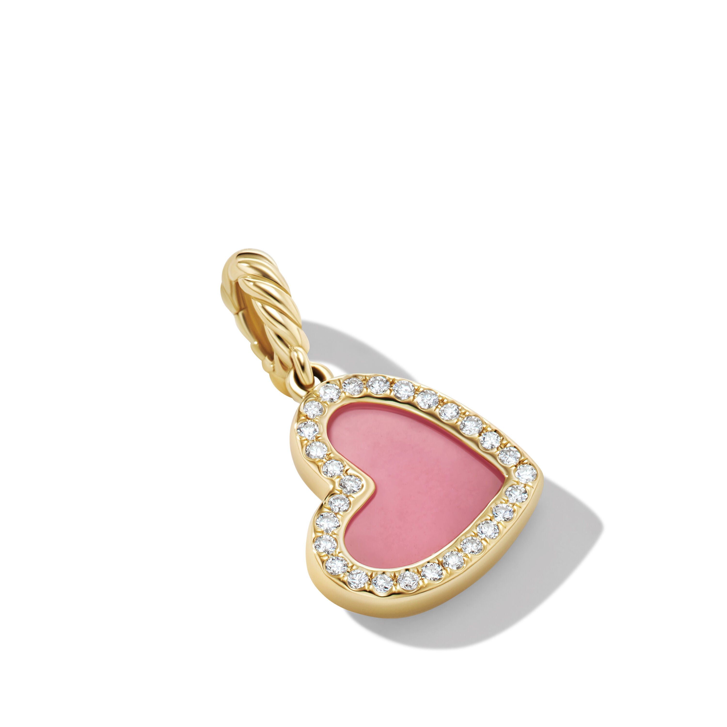 David Yurman o1w1db10525 D17837DPendant in 18K Yellow Gold with Rhodonite Size ONE SIZE - 2 Thumbnail