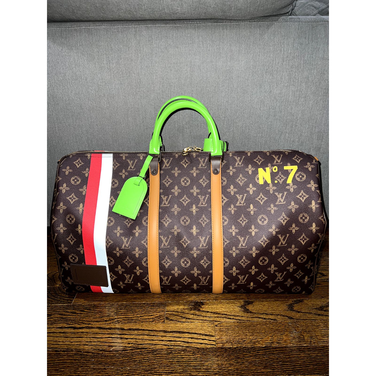 Louis Vuitton Louis Vuitton Keepall Bandouliere Weekend Travel Bag Size ONE SIZE - 3 Thumbnail