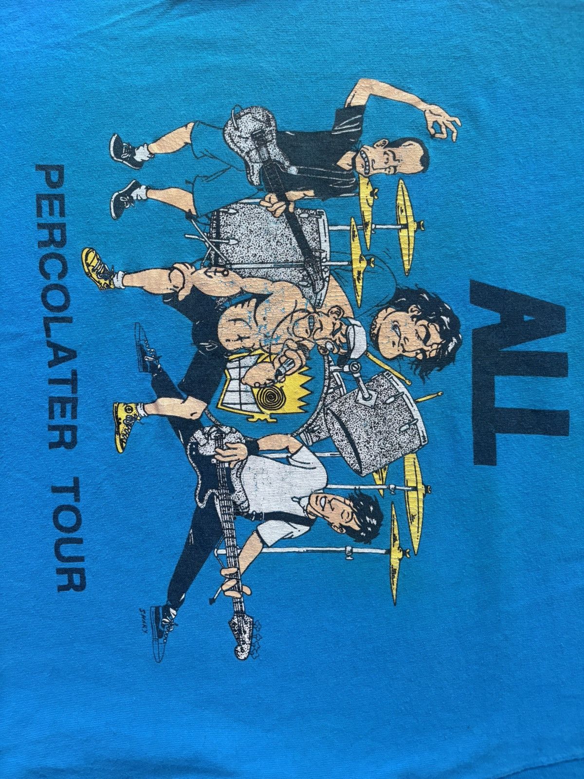Band Tees vintage ALL 1992 PERCOLATER TOUR SHIRT Size US L / EU 52-54 / 3 - 2 Thumbnail