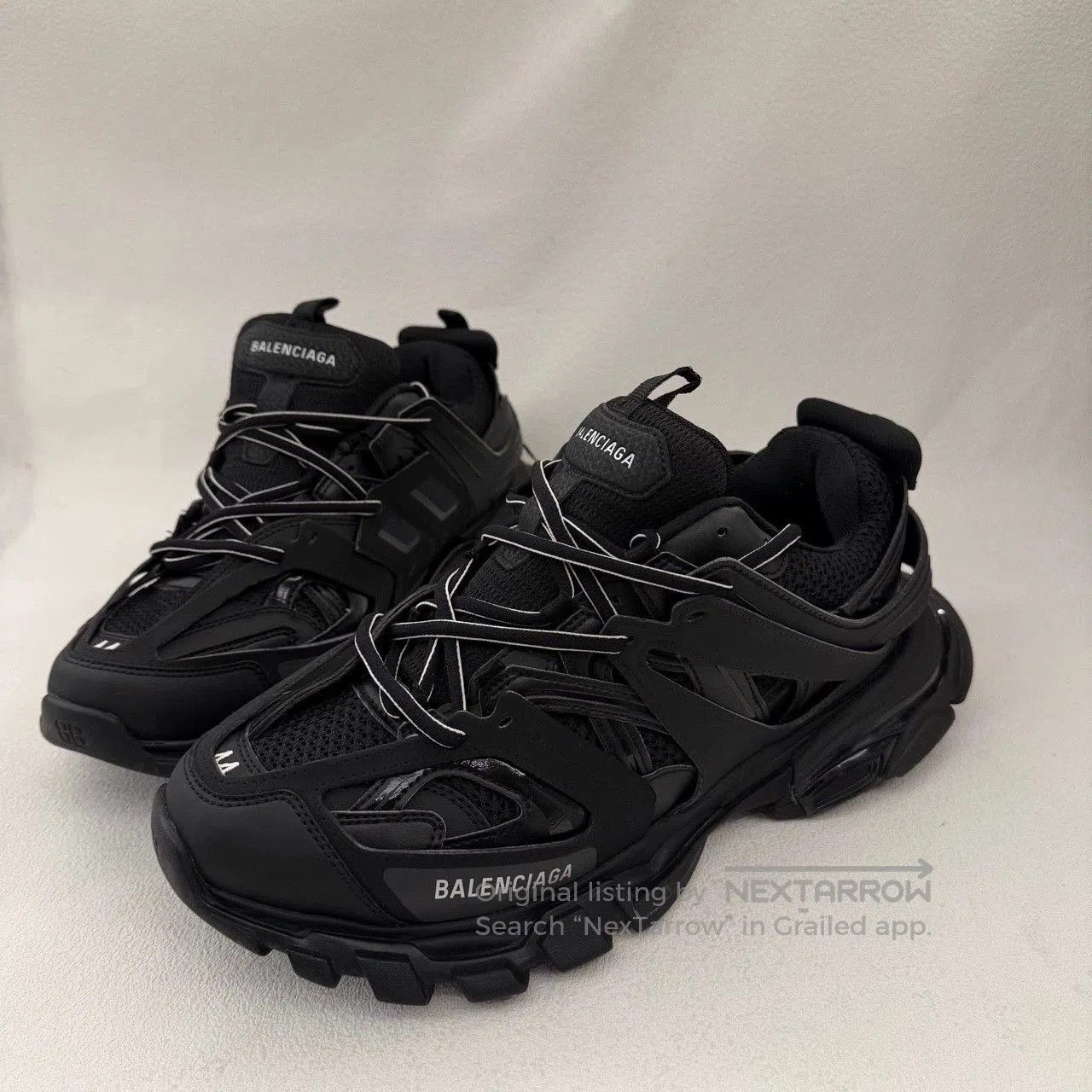 Balenciaga balenciaga track 1.0 black sneakers for men. Size US 10 / EU 43 - 1 Thumbnail