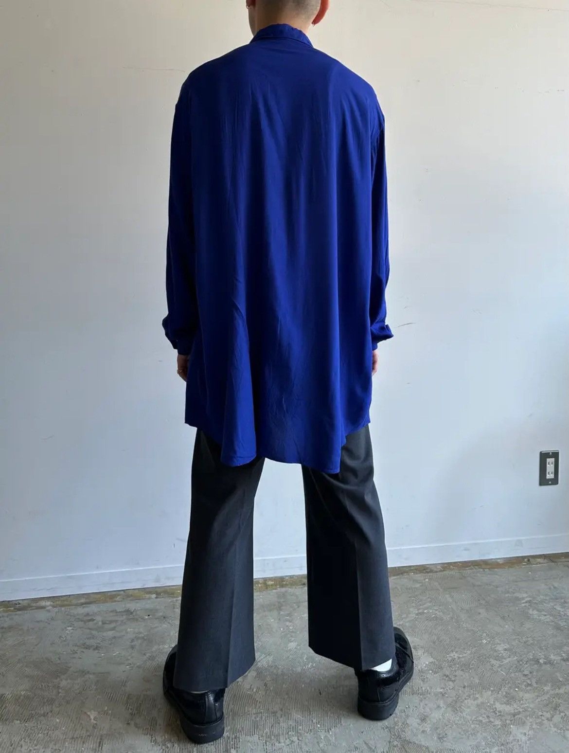 Yohji Yamamoto Yohji Yamamoto 1993ss Rayon oversizes shirt Y's for men Size US XL / EU 56 / 4 - 4 Thumbnail