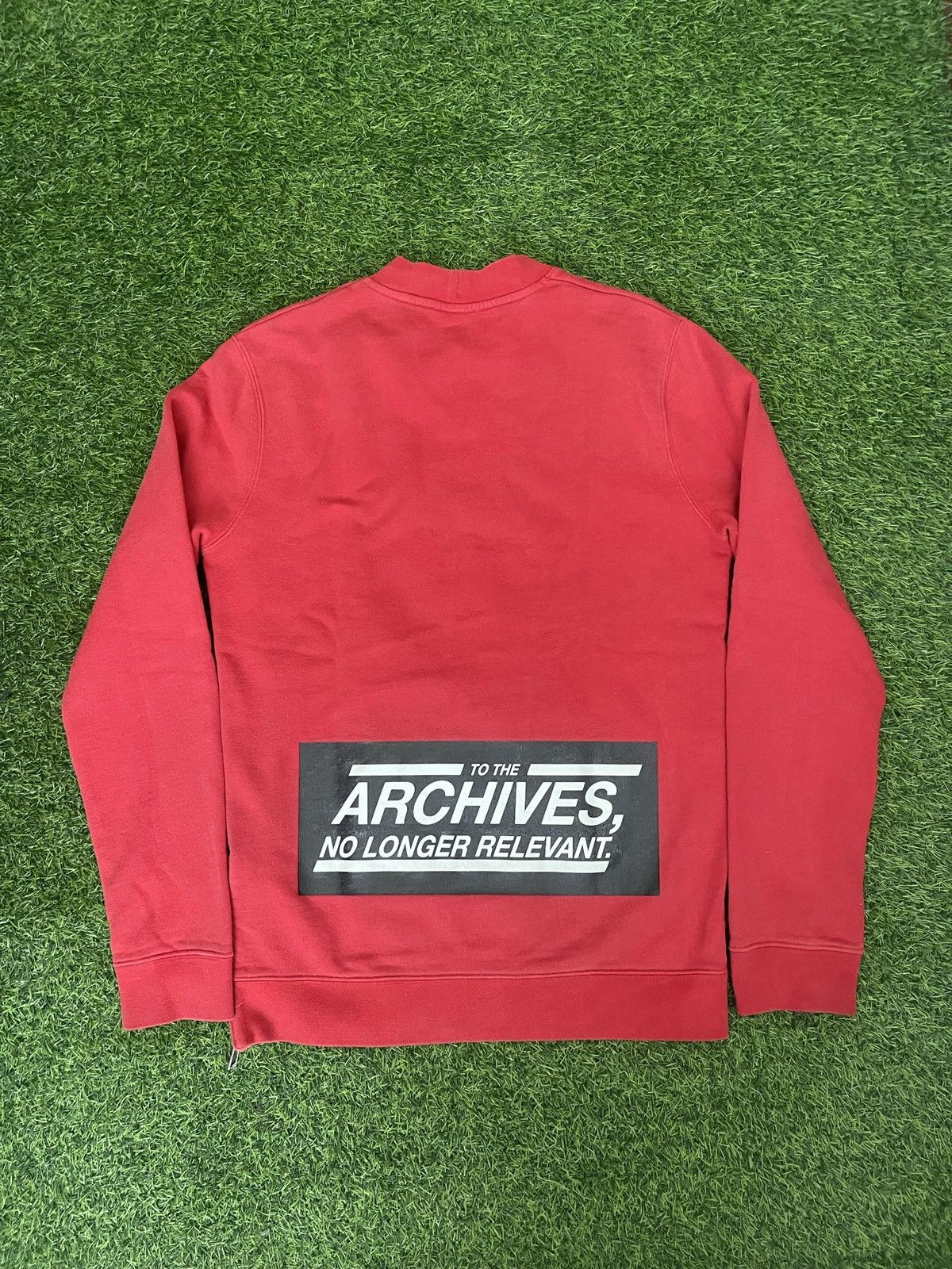 Raf Simons RAF SIMONS NO LONGER RELEVANT “TO THE ARCHIVES” LONGSLEEVE Size US S / EU 44-46 / 1 - 2 Thumbnail