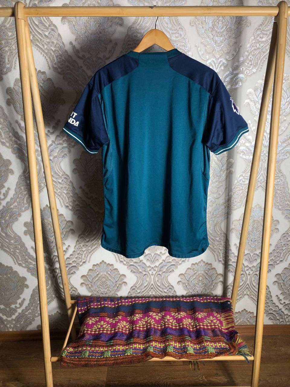 Vintage VERY RARE ADIDAS FC ARSENAL LONDON ENGLAND SOCCER JERSEY 90s Size US XL / EU 56 / 4 - 7 Thumbnail