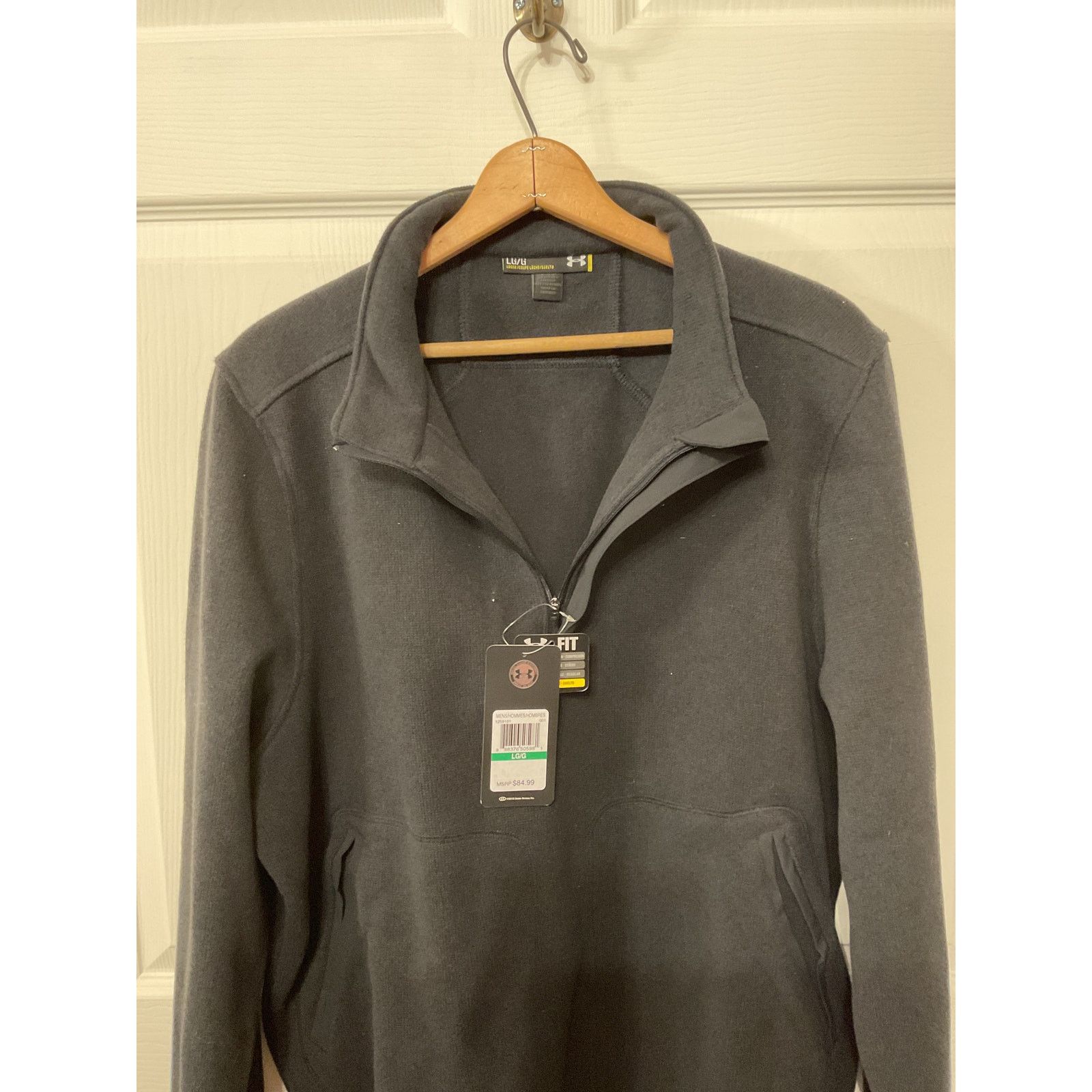 Under Armour NWT Under Armour Loose Fit Cold Gear 1/4 Zip Pullover, L Size US L / EU 52-54 / 3 - 5 Thumbnail