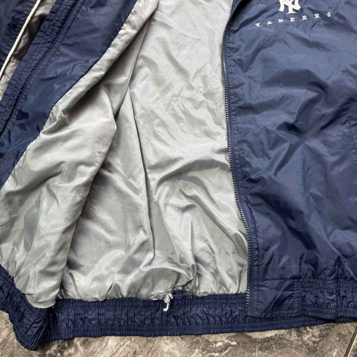 New York Yankees × Vintage 1990s New York Yankees Starter Jacket Size US L / EU 52-54 / 3 - 10 Thumbnail