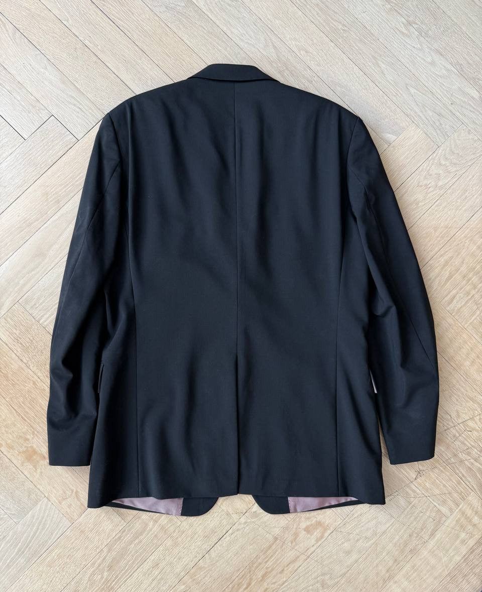 Hugo Boss Hugo Boss Black Blazer Pink Lining Size 40R - 2 Thumbnail