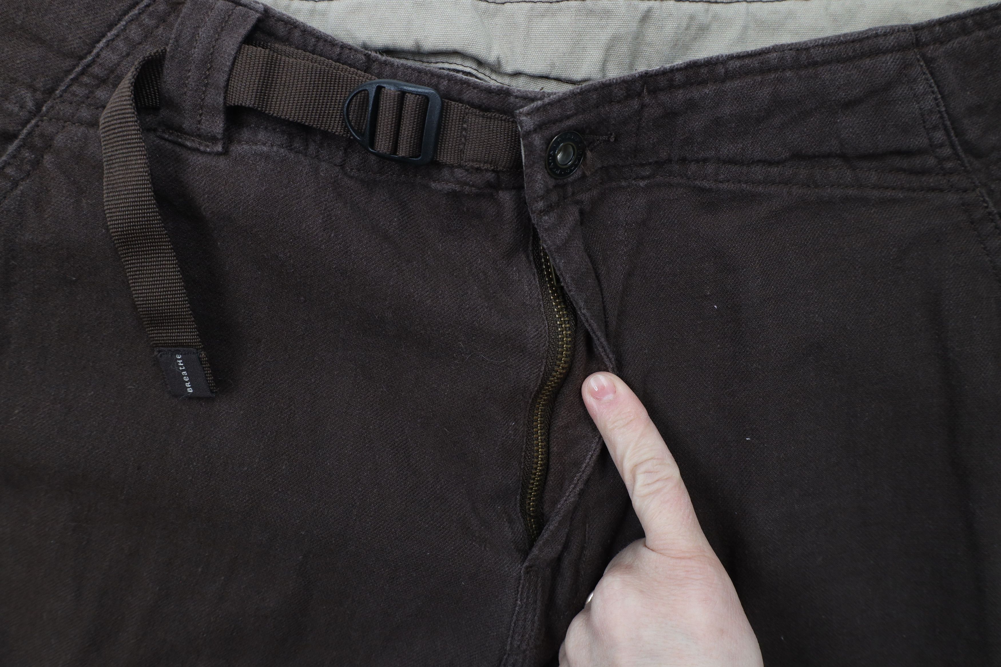 Prana × Vintage prAna Breathe Belted Hemp Organic Cotton Blend Hiking Pants Size US 36 / EU 52 - 7 Thumbnail