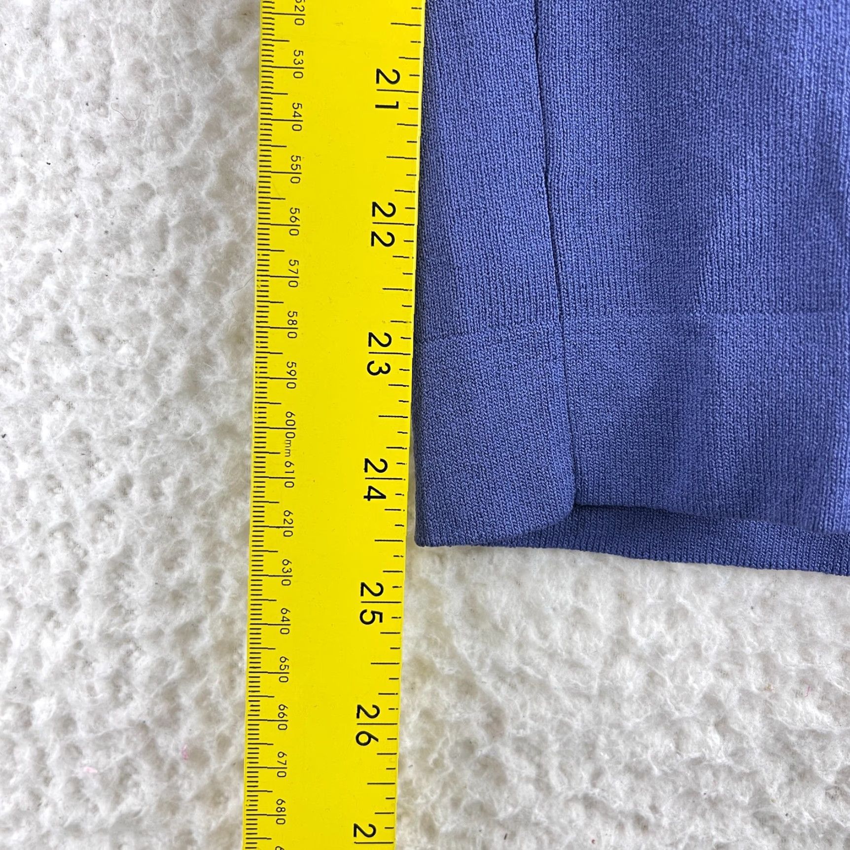 Vintage Chico's Purple Pull On Straight Leg Pants Womens Large Elastic Waist High-Rise" Size 36" / US 14 / IT 50 - 7 Thumbnail