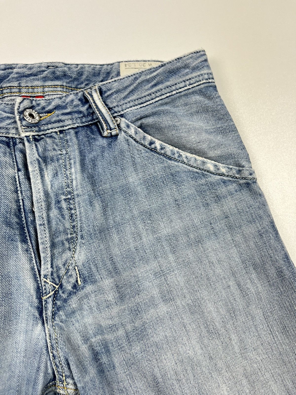 Diesel Vintage Diesel Braddo Carpenter Denim Pants Blue Size 30/34 Size US 30 / EU 46 - 11 Thumbnail