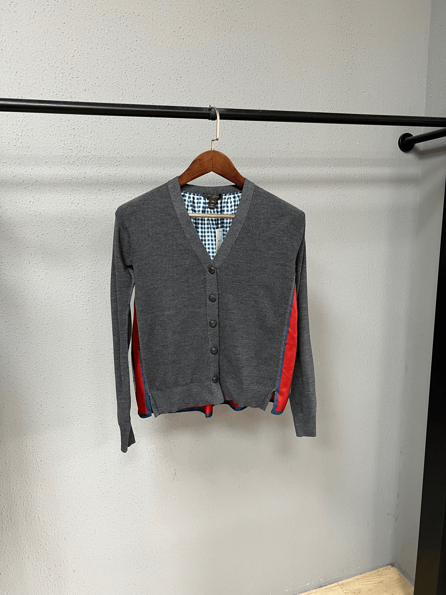 LV Patchwork Knit Cardigan