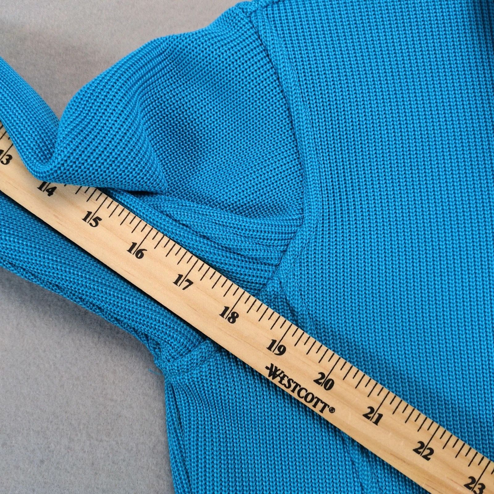 Spyder Spyder Blue Textured Full Zip Jacket Women's L Athletic Fit Size L / US 10 / IT 46 - 8 Thumbnail