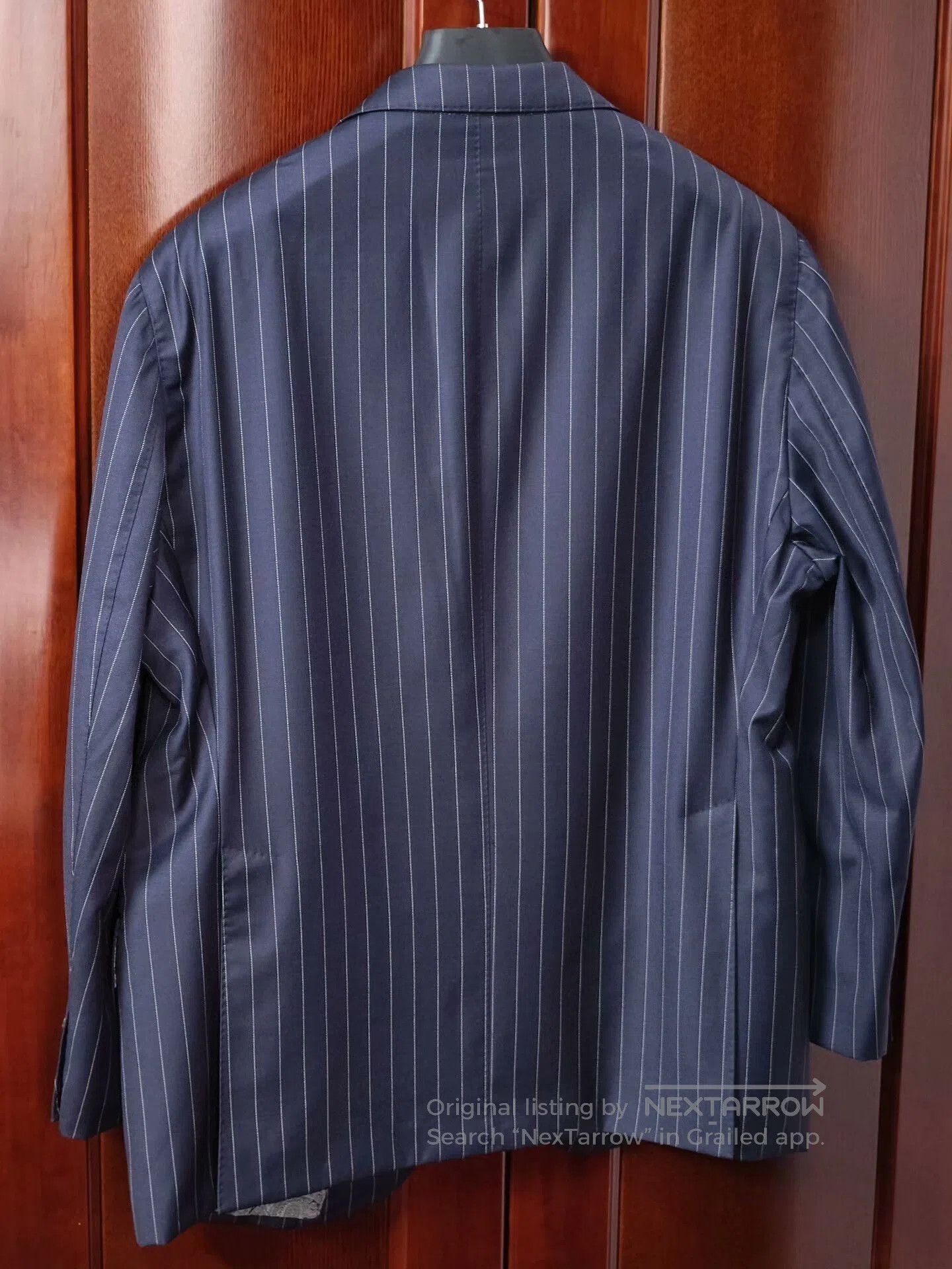 Japanese Brand Dormeuil Wool-Linen Custom Jacket. Size US L / EU 52-54 / 3 - 8 Thumbnail