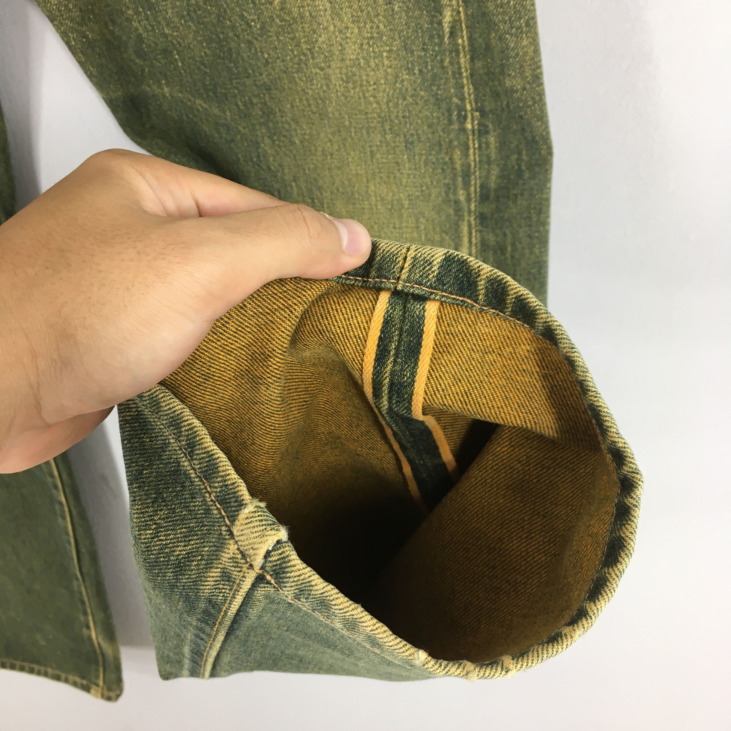 Levi's Size 28x28 Vintage 70s Levi's 501 Selvedge Jeans S204 Size US 28 / EU 44 - 5 Thumbnail