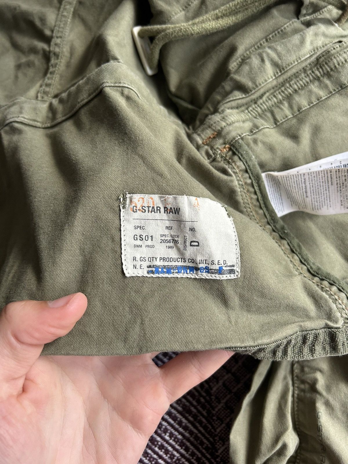 G-Star G-star Raw Cargo Line Women Denim Jacket Military Style Sz M Size M / US 6-8 / IT 42-44 - 12 Thumbnail