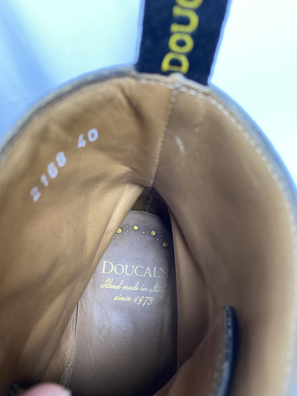 Doucal's Doucal’s Genuine Leather Boots Mens size 40 Handmade Size US 7 / EU 40 - 10 Thumbnail