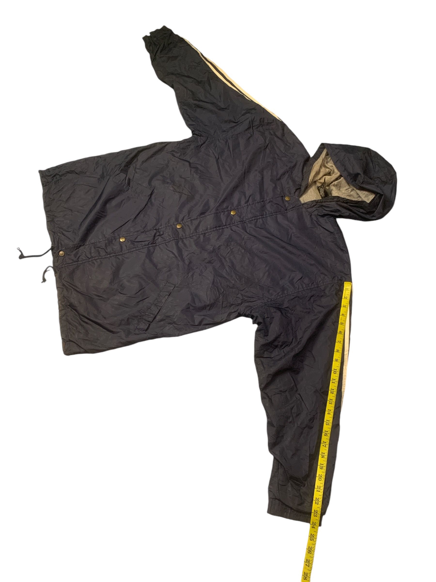 Adidas × Vintage Rare Design Vintage Adidas 3 Stripes Windbreakers Size US M / EU 48-50 / 2 - 14 Thumbnail