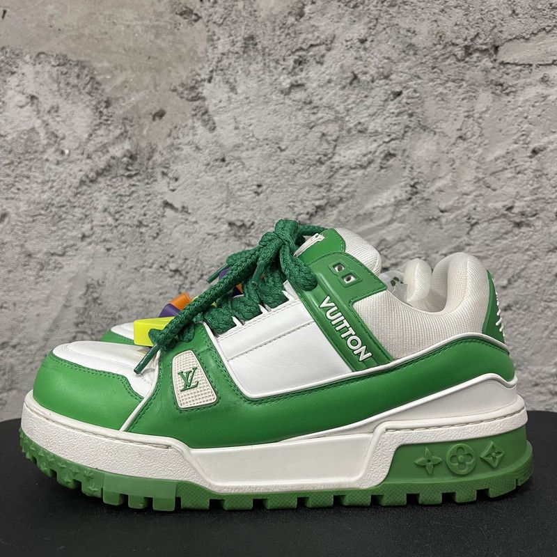 Louis Vuitton Louis Vuitton Trainer Maxi Low Top Sneakers 0079 Size US 8.5 / EU 41-42 - 1 Thumbnail