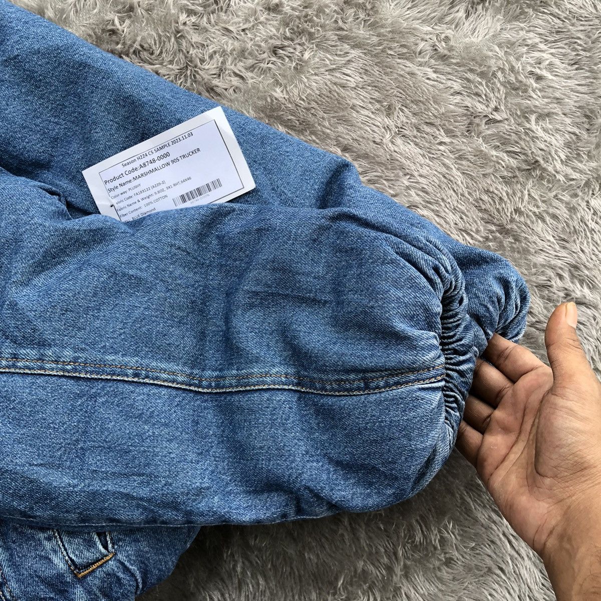 Levi's Levis's 90s Padded Denim Trucker Size S / US 4 / IT 40 - 9 Thumbnail