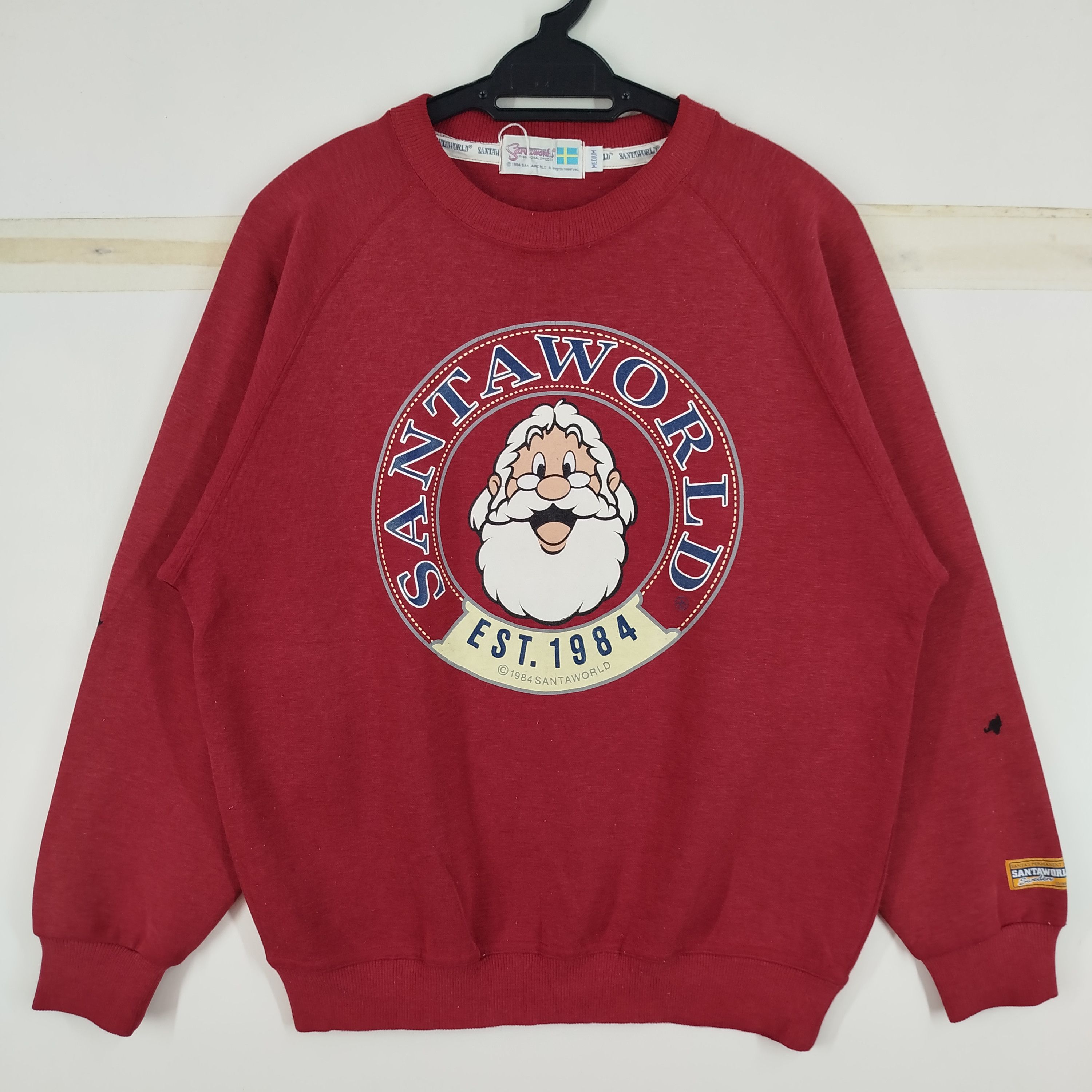 Vintage Vintage SantaWorld Big Logo Sweatshirts Size US M / EU 48-50 / 2 - 1 Thumbnail