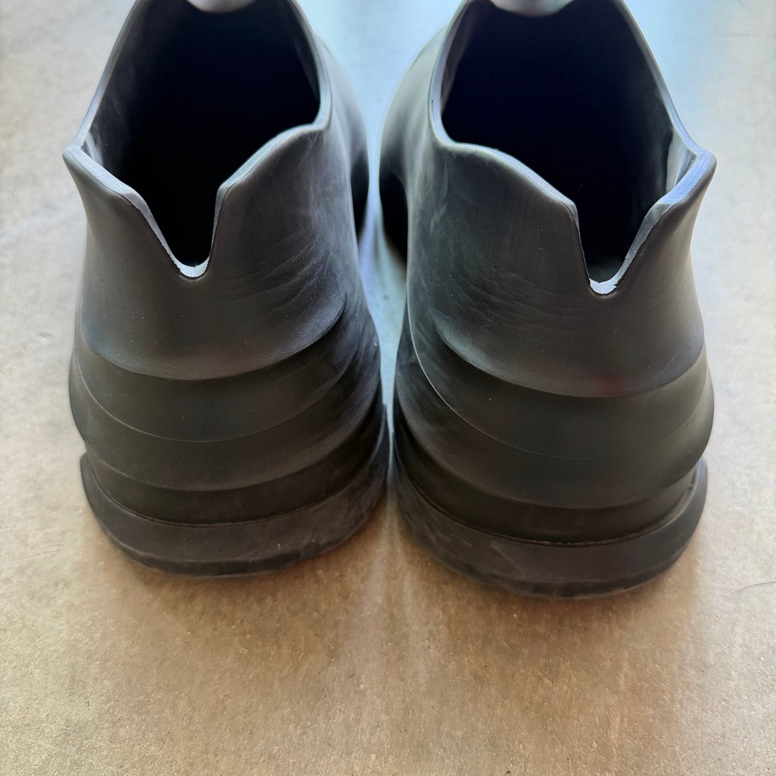 Givenchy Givenchy Monumental Mallow Low Top Black Rubber Size US 12 / EU 45 - 4 Thumbnail