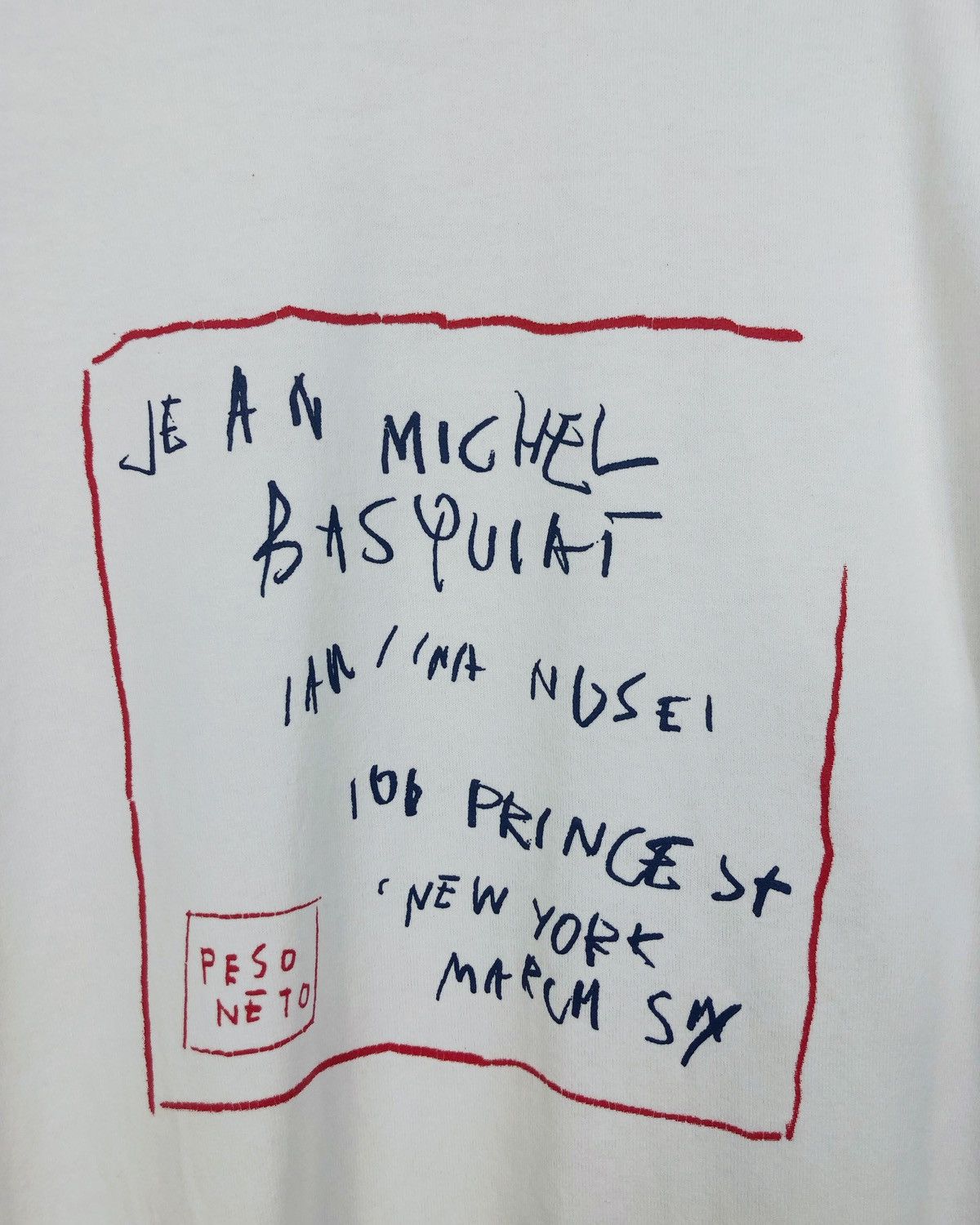 Jean-Michel Basquiat Rare Uniqlo X Jean Michel Basquait LS Tee Size US M / EU 48-50 / 2 - 3 Thumbnail