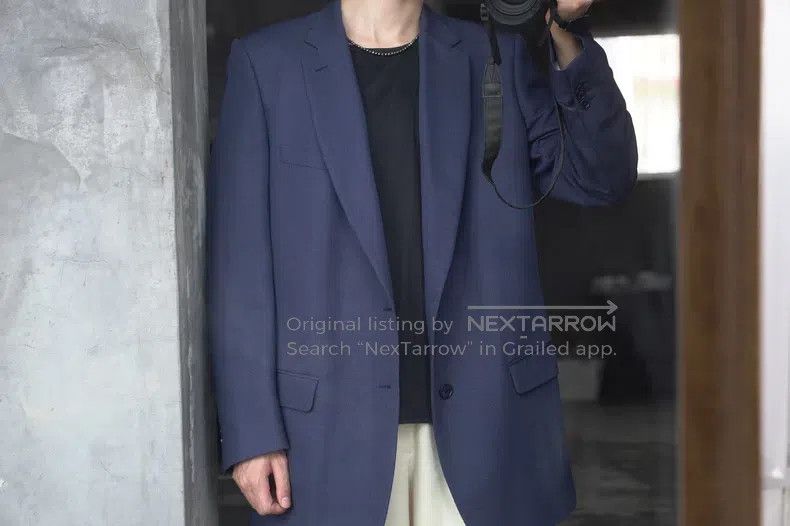 Dries Van Noten Dries Van Noten size:50 Mohair-Wool Blend Blazer Size US XL / EU 56 / 4 - 7 Thumbnail