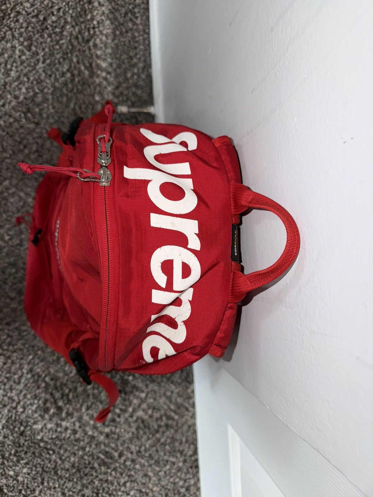 Supreme Supreme 16SS Tonal Backpack Red Logo Size ONE SIZE - 1 Thumbnail
