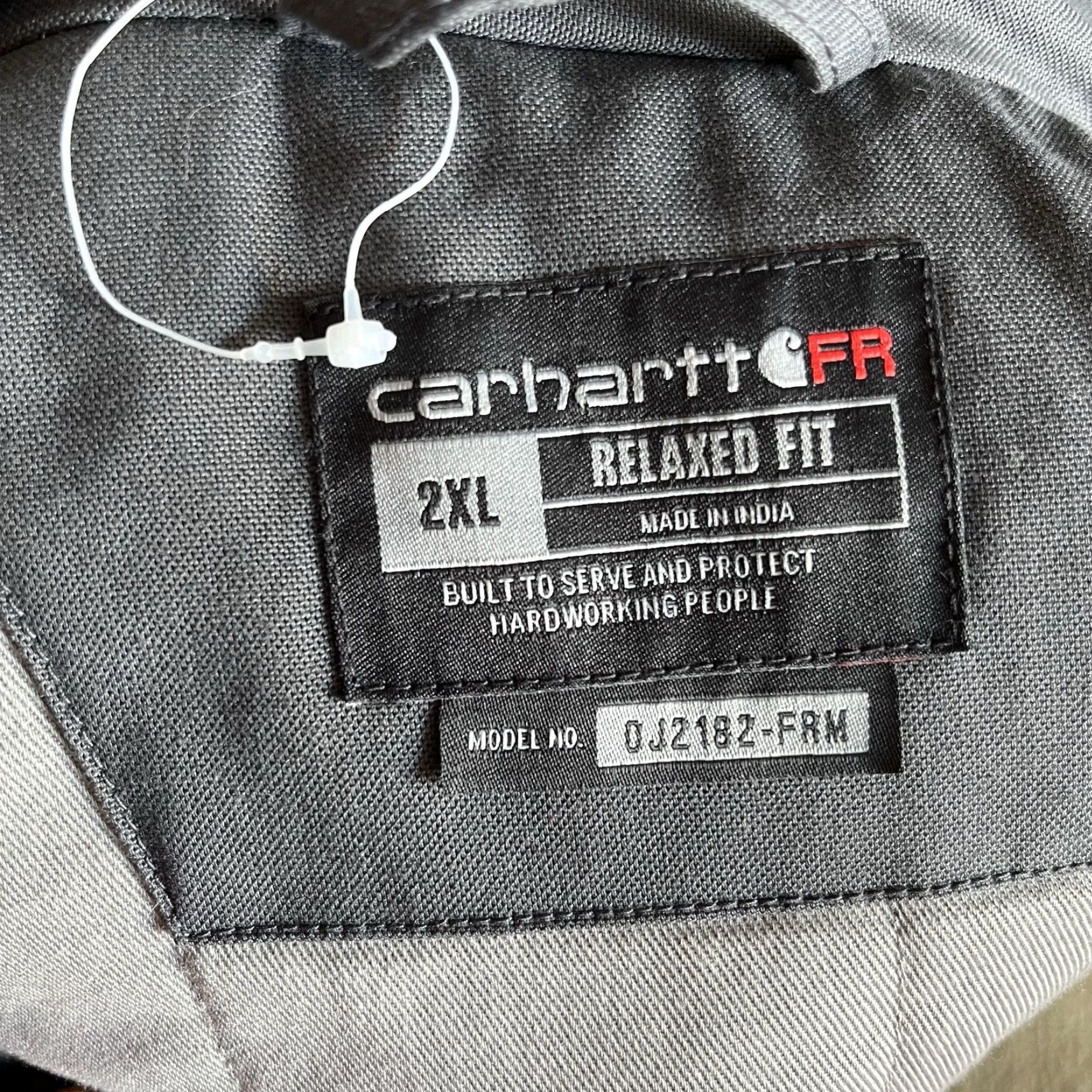 Carhartt Carhartt Jacket Gray 2XL Relaxed Full Swing Quick Duck OJ2182FRM Men's Size US XXL / EU 58 / 5 - 3 Thumbnail