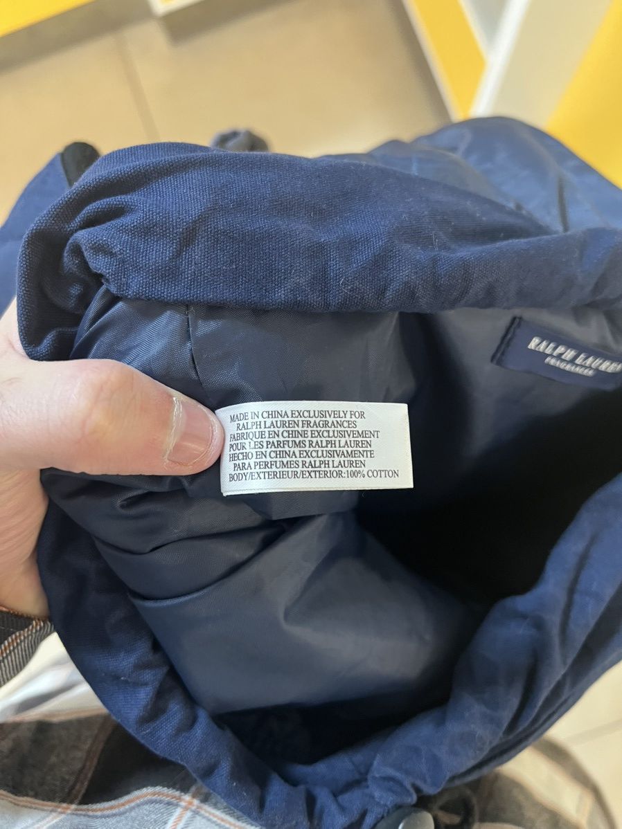 Polo Ralph Lauren × Vintage VERY RARE POLO RALPH LAUREN FRAGRANCE CASUAL BAG DESIGNER Size ONE SIZE - 10 Thumbnail